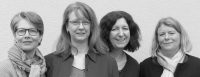 Unsere Mitglieder der Kreisschulbehörde Uto: (v.l.) Christina Horisberger, Silvia Nagel, Nicole Welti, Gertrud Zürcher