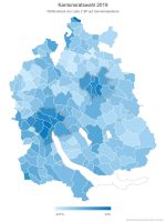 Wahlergebnisse der SP im Kanton Zürich
